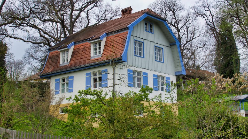 Das Münterhaus, in dem Münter und Kandinsky lebten.