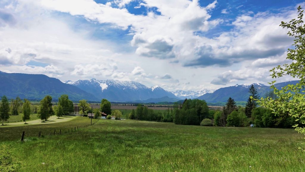 Blick über's Murnauer Moos